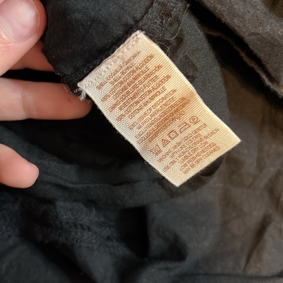 FREE PEOPLE Pavlo Ruffle Mini Dress Black size small - Picture 9 of 9